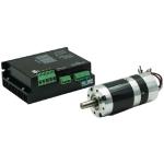 56JBX DC24v 20-100W Brushless Geared Motor With Planetary Gearbox For Precision