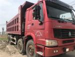 Sinotruk HOWO 8x4 380hp heavy duty used dump truck 15ton howo dump truck export