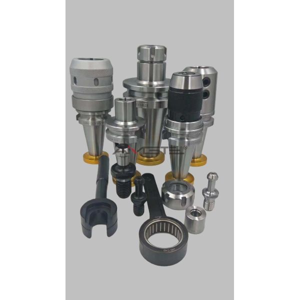 China High Accuracy CNC Tool Holder Set | BT30 / BT40 / HSK63A Collet Chuck & Accessories factory