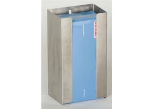 China Silver 20 Ga. Stainless Steel Glove Dispenser Holder Fashionable Style factory