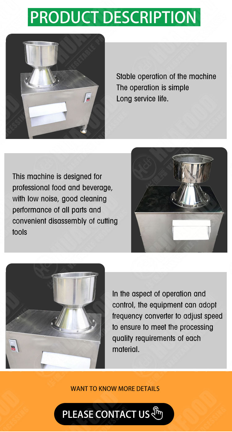 Stainless Steel Assava Flour Making Machine Multifunction 3800 R/Min