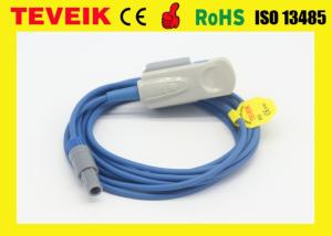 China MS3-109069 Edan Compatible SpO2 Sensor, Readel 6pins Audlt Finger Clip Medical cable factory