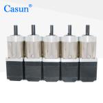 28*28*32mm Casun NEMA 11 Geared Stepper Motor 0.95A 2.85V