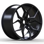 BMW X6 2023 23x10 and 11 Forged Wheels Satin Black Customized
