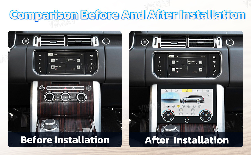 Car air Conditioning Panel For Land Range Rover Vogue L405 2013-2017 10.4 inch Climate Board AC Panel Touch Screen Car R