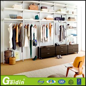 China make in China fair price bedroom furniture pole system sets easy assemble diy simple wardrobe closet factory