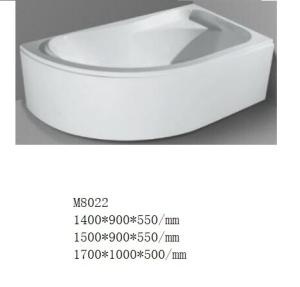 China Corner Acrylic Freestanding Bathtub Stand Alone Tub For Adults factory
