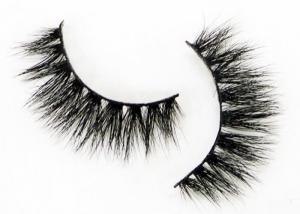 China Super Soft Clear Band False Eyelashes High Durability 0.1 - 0.12mm Thickness factory
