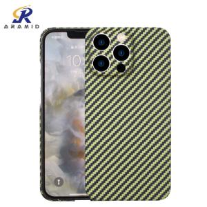 China No Color Fading 1500D Aramid Fiber iPhone 13 Case factory