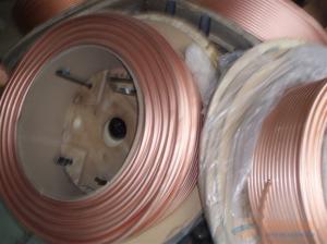 China 5-15m ASTM B28 C12000 Red Copper Tube 22mm Coil Copper Pipe For Radiato factory