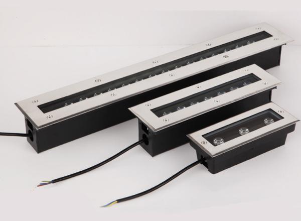 LED rectangular buried light outdoor waterproof buried light outdoor long linear