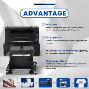 China Small Business Tshirt Printer 17inch DTF Transfers 42cm Label Printer A2 XP600 DTF Printer factory