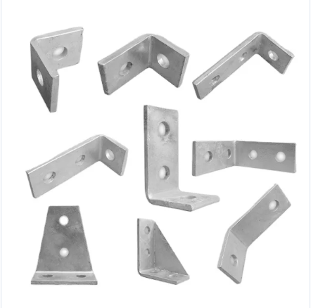 Custom Stainless Steel Straight Metal Bracket Heavy Duty Heavy Duty Angle Iron Brackets