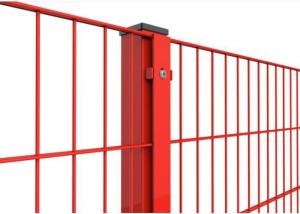 China Hot Dipped Galvanized 2D Double Wire 656 Fence Panel Height 1030MM Length: 2500MM factory