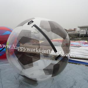 China soccer shape water walking ball , human water bubble ball , walking water ball pool factory