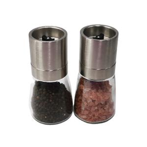 China Manual Black 140mm 150ml 224.5g Pepper Mill Grinder factory