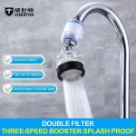 Anti Splash Shower Water Filter Kitchen Faucet Pressurized Universal Tap Water