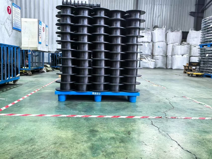 Customizable Height 20cm Plastic Spool Plastic Wire Reel Electric Wire Dispensing Spool