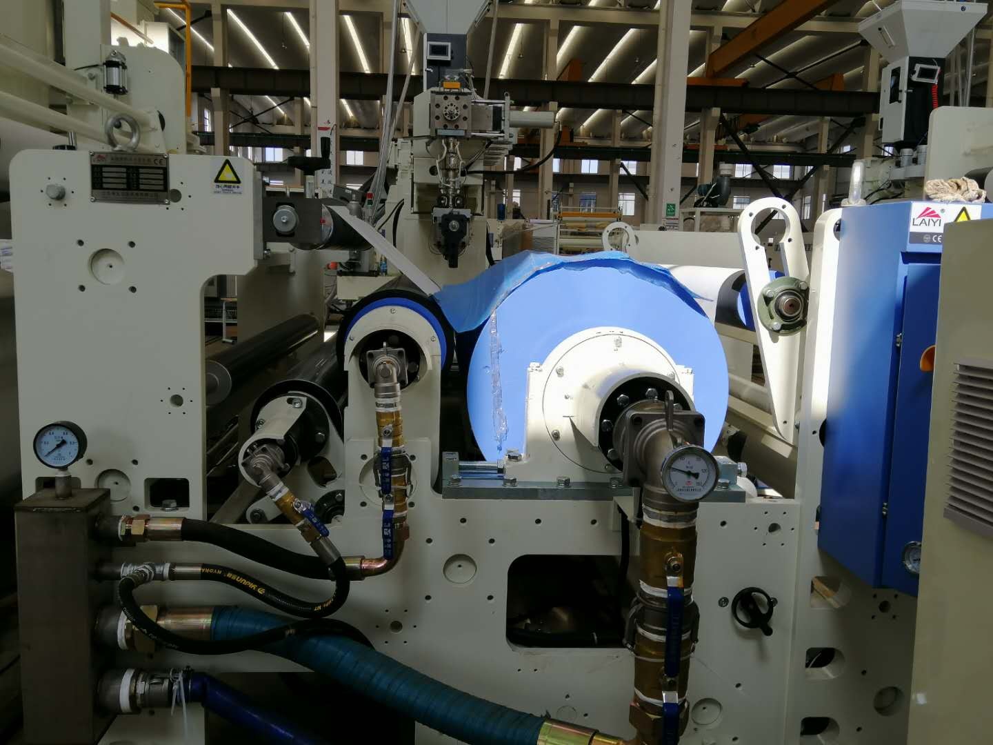 Full Computer Controlling 1500mm PET Film Industrial Laminator Machine
