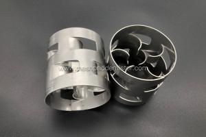 China 25mm Metal Pall Ring For Petrochemical / Chemical Fertilizer Industry factory