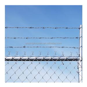 China Single Razor Iron Wire Galvanized Concertina Razor Wire Fence for Benefit factory
