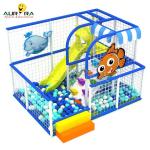 Indoor Theme Park Blue Children's Amusement Park Equipment SGS EN71 Approved