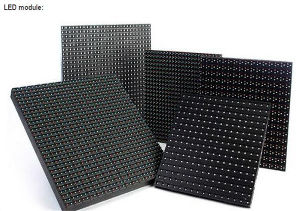 Full Color 360 Degree LED Display Video Wall For Super Market Advertising