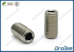 China M6 Flat Point Stainless Steel Socket Set Screw factory