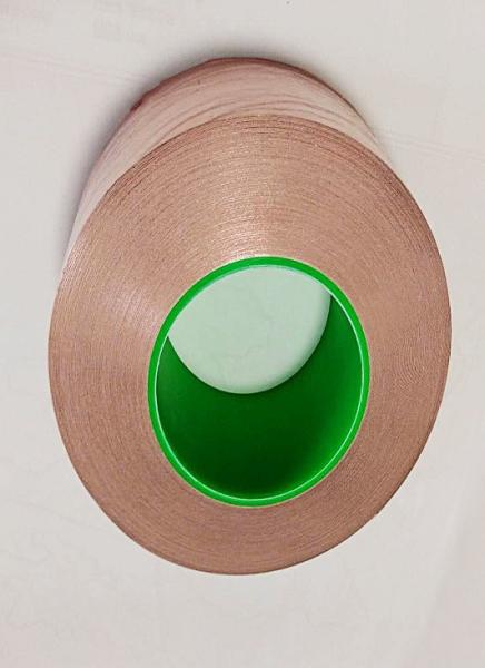 50mm 0.06mm MRI Room Copper Foil Conductive Tape Double Sided Adhesive Emi