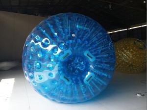 China Football Inflatable Yard Toys 0.65-0.9mm PVC / TPU Land Human Zorb Ball Sport Entertainment factory