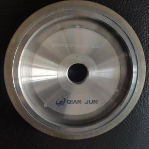 China Glass Edge Wheel Round PE Arc Grinding Wheel Shaped Sintered Diamond Grinding Wheel For Edging factory