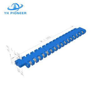 China Polyoxymethylene POM Flat Top Modular Belt Food Grade For Conveying Equipment factory
