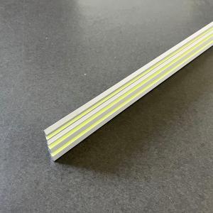 China OEM Photoluminescent Stair Markings Aluminum Stair Edging 2.8mm factory