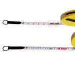 Rewinding Compact Survey Tape Measure 165' 50m Glass Fibre Material