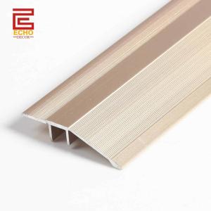 China Aluminium Gold Ramp Reducer Threshold Door Bar Floor 1 Inch Transition Strip factory