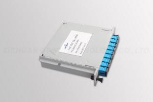 China LGX Fiber Optic Cable Splitter 1x8 PLC Blade SC / UPC For Fiber To Home factory