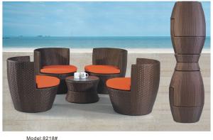 China garden aluminum beach chair -8218 factory