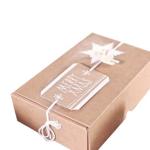 Customized Recycled Paper Board Color Apparel Corrugated Shipping Box Clothing