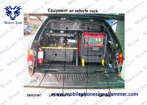 China VIP Protection Defence Vehicle Bomb Jammer High Power Military Portable All Cell Phone Signal Jammer factory