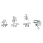 20/25/35 Open Galvanized Tiger C Clamp Cast Iron Tiger Card Zn Plated