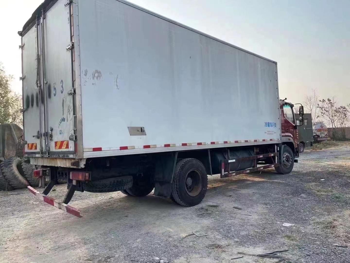 JAW Cold Chain Truck 4x2 Refrigerator Truck Used Van