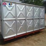 7500L/Hour Productivity HDG Water Tank for Machinery Repair Shops Frp Sectional
