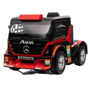 China Ride On Toy Truck Car for Kids with Trailer 6 Wheels 12v or 24v Licensed of PP Plastic factory