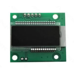 Customized 7 Segment LCD Display HTN Blue Background White Backlight SMT_HT1621