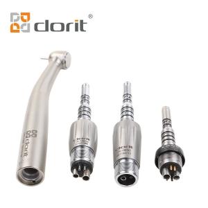 China Led Fiber Optic Handpieces Push Button Kavo Coupling Dental Turbine Handpieces factory