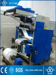 China 2 Color 600 / 800 / 1000 Mm Flexographic Printing Machine 50m/Min factory