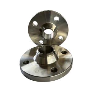 China Plate Weld Neck Flat Face Flange ASME B16 5 Class 150 Carbon Steel Stainless Steel factory