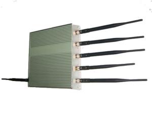 China Wifi bluetooth jammer | 15W High Power 6 Antenna Mobile Phone GPS Bluetooth Jammer factory