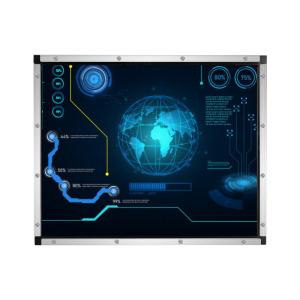 China Industrial Open Frame SAW Touch Monitor Touchscreen 19 Inch Surface Waterproof factory