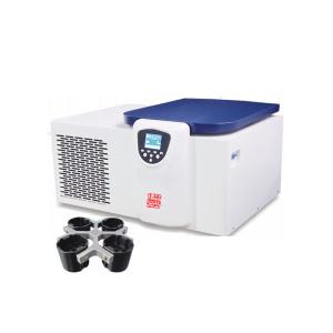 China Desktop Low Speed Refrigerated Centrifuge Low Noise For Biomedical Testing factory